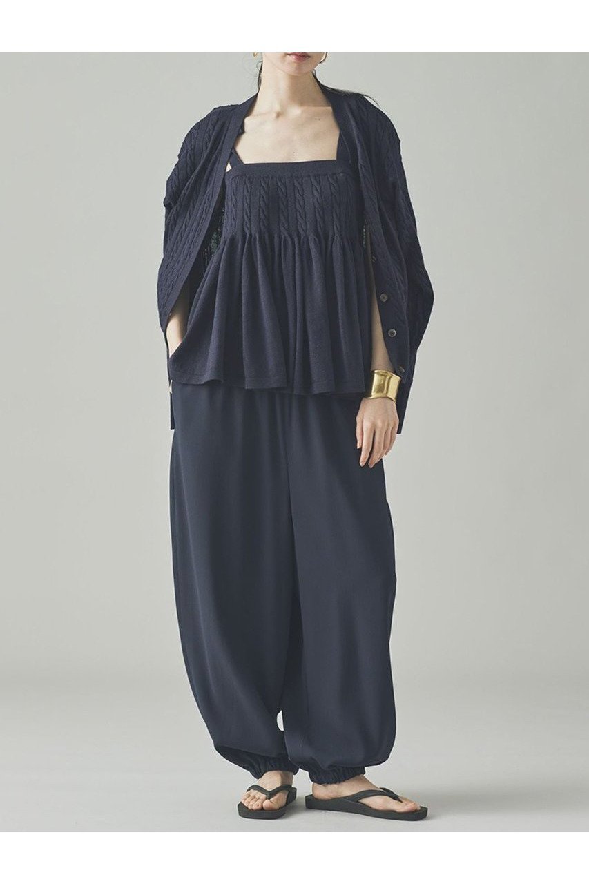 【カレンソロジー/Curensology】のジョーゼットパンツ 人気、トレンドファッション・服の通販 founy(ファニー) 　ファッション　Fashion　レディースファッション　WOMEN　パンツ　Pants　サテン　Satin　ジョーゼット　Georgette　ストレッチ　Stretch　ドレープ　Drape　リラックス　Relax　NEW・新作・新着・新入荷　New Arrivals　日本製　Made In Japan　other-5|ID: prp329100004570085 ipo3291000000032334940