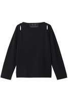 【ルームエイト/Room no.8】の【Room no.8 BLACK】コットンシアースリット ロングスリーブトップス 人気、トレンドファッション・服の通販 founy(ファニー) ファッション Fashion レディースファッション WOMEN トップス・カットソー Tops/Tshirt シャツ/ブラウス Shirts/Blouses ロング / Tシャツ T-Shirts カットソー Cut and Sewn インナー Inner シンプル Simple ジャケット Jacket スリット Slit スリーブ Sleeve ロング Long NEW・新作・新着・新入荷 New Arrivals |ID:prp329100004570088