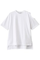 【ルームエイト/Room no.8】のファンクショナル コットン ショルダーオープントップス 人気、トレンドファッション・服の通販 founy(ファニー) ファッション Fashion レディースファッション WOMEN トップス・カットソー Tops/Tshirt シャツ/ブラウス Shirts/Blouses ロング / Tシャツ T-Shirts カットソー Cut and Sewn カッティング Cutting ショート Short シンプル Simple スリーブ Sleeve トレンド Trend NEW・新作・新着・新入荷 New Arrivals |ID:prp329100004570092