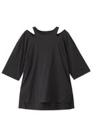 【ルームエイト/Room no.8】のスムーズコットン ネックオープントップス 人気、トレンドファッション・服の通販 founy(ファニー) ファッション Fashion レディースファッション WOMEN トップス・カットソー Tops/Tshirt シャツ/ブラウス Shirts/Blouses ロング / Tシャツ T-Shirts カットソー Cut and Sewn カッティング Cutting ショート Short シンプル Simple スリーブ Sleeve デコルテ Decolletage NEW・新作・新着・新入荷 New Arrivals |ID:prp329100004570094