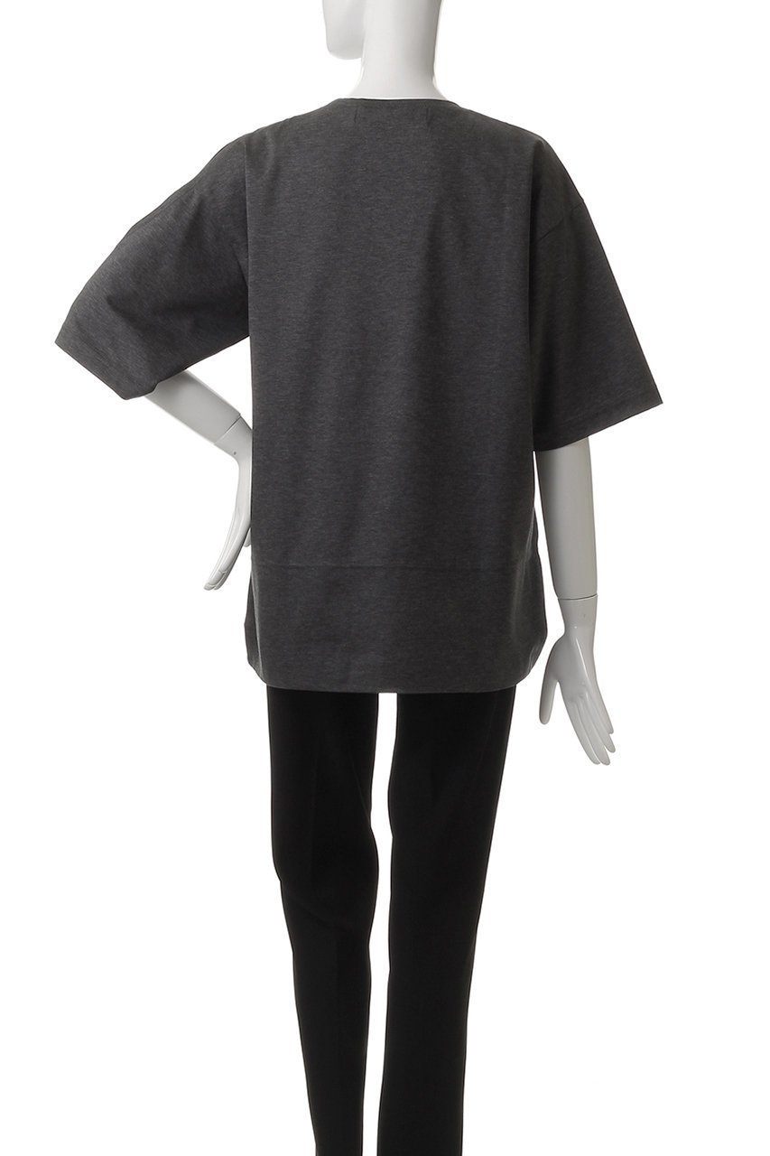 【ルームエイト/Room no.8】のスーピマコットン ショルダースリットトップス 人気、トレンドファッション・服の通販 founy(ファニー) 　ファッション　Fashion　レディースファッション　WOMEN　トップス・カットソー　Tops/Tshirt　シャツ/ブラウス　Shirts/Blouses　ロング / Tシャツ　T-Shirts　カットソー　Cut and Sewn　ショート　Short　スリット　Slit　スリーブ　Sleeve　エレガント 上品　Elegant　定番　Standard　NEW・新作・新着・新入荷　New Arrivals　other-4|ID: prp329100004570095 ipo3291000000032335017