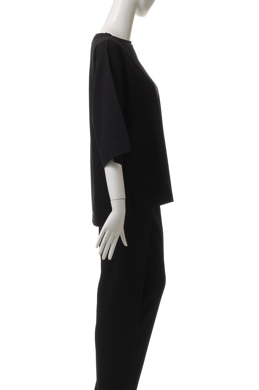 【ルームエイト/Room no.8】のスーピマコットン ハーフスリーブトップス 人気、トレンドファッション・服の通販 founy(ファニー) 　ファッション　Fashion　レディースファッション　WOMEN　トップス・カットソー　Tops/Tshirt　シャツ/ブラウス　Shirts/Blouses　ロング / Tシャツ　T-Shirts　カットソー　Cut and Sewn　ショート　Short　シンプル　Simple　スリーブ　Sleeve　リラックス　Relax　エレガント 上品　Elegant　NEW・新作・新着・新入荷　New Arrivals　other-3|ID: prp329100004570097 ipo3291000000032335026
