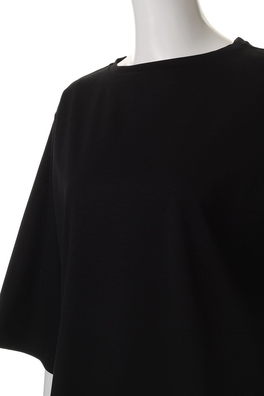 【ルームエイト/Room no.8】のスーピマコットン ハーフスリーブトップス 人気、トレンドファッション・服の通販 founy(ファニー) 　ファッション　Fashion　レディースファッション　WOMEN　トップス・カットソー　Tops/Tshirt　シャツ/ブラウス　Shirts/Blouses　ロング / Tシャツ　T-Shirts　カットソー　Cut and Sewn　ショート　Short　シンプル　Simple　スリーブ　Sleeve　リラックス　Relax　エレガント 上品　Elegant　NEW・新作・新着・新入荷　New Arrivals　other-5|ID: prp329100004570097 ipo3291000000032335030