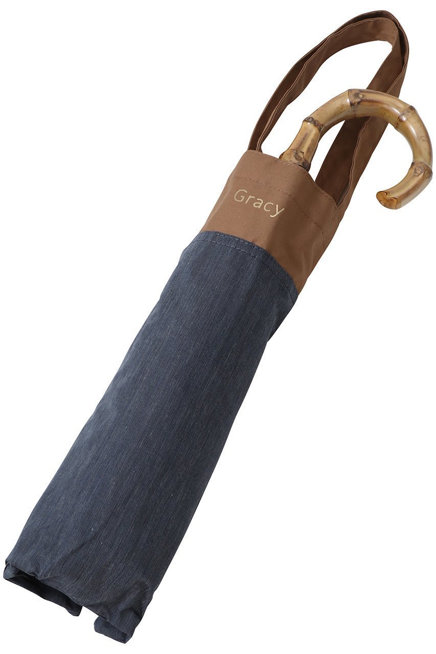 【グレイシー/Gracy】の晴雨兼用楽ミニDenim bicolor 人気、トレンドファッション・服の通販 founy(ファニー) ファッション Fashion レディースファッション Fashion for Women レイングッズ・傘・晴雨兼用傘 Umbrellas & Rain Gear コンパクト Compact, Small Size スタイリッシュ Stylish, Fashionable デニム Denim, Jeans Material ハンカチ Handkerchief, Hanky モダン Modern, Contemporary 傘 Umbrella, Parasol 時計 Watch, Wristwatch other-2|ID: prp329100004570099 ipo3291000000036121904