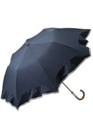 【グレイシー/Gracy】の晴雨兼用楽折傘 Denim frill 人気、トレンドファッション・服の通販 founy(ファニー) ファッション Fashion レディースファッション WOMEN 傘 / レイングッズ Umbrellas/Rainwear デニム Denim ハンカチ Handkerchief バランス Balance パイピング Piping フリル Frills モダン Modern 傘 Umbrella NEW・新作・新着・新入荷 New Arrivals 時計 Clock |ID:prp329100004570100