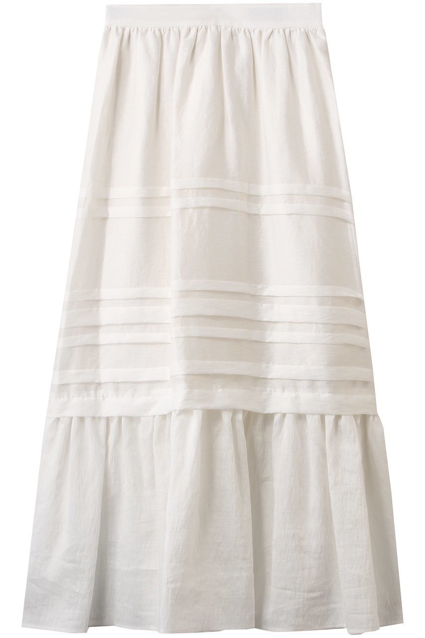 【デパリエ/DEPAREILLE】のウォッシャブルリネンタックギャザースカート 人気、トレンドファッション・服の通販 founy(ファニー) ファッション Fashion レディースファッション Fashion for Women スカート Skirts ロングスカート Long Skirts / Maxi & Midi Skirts ギャザー Gathered, Ruffled ロング Long, Long-Length 夏 Summer 春 Spring S/S・春夏 SS, Spring/Summer, Warm Season other-1|ID: prp329100004570107 ipo3291000000036073484