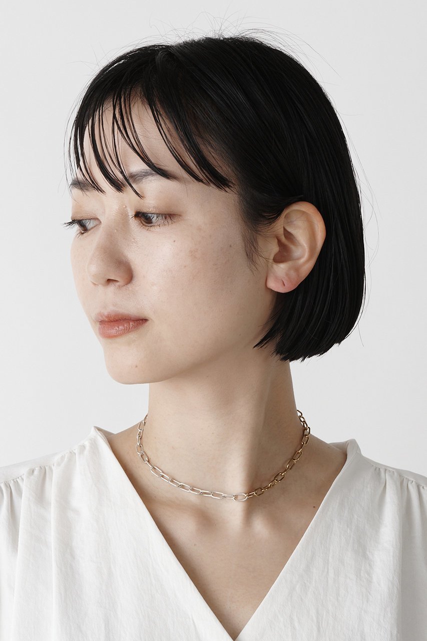 【レム/Lemme】のEllipse Chain ネックレス 人気、トレンドファッション・服の通販 founy(ファニー) 　ファッション　Fashion　レディースファッション　WOMEN　ジュエリー　Jewelry　ネックレス　Necklaces　おすすめ　Recommend　シルバー　Silver　シンプル　Simple　チェーン　Chain　デコルテ　Decolletage　ネックレス　Necklace　NEW・新作・新着・新入荷　New Arrivals　other-5|ID: prp329100004570115 ipo3291000000032335138