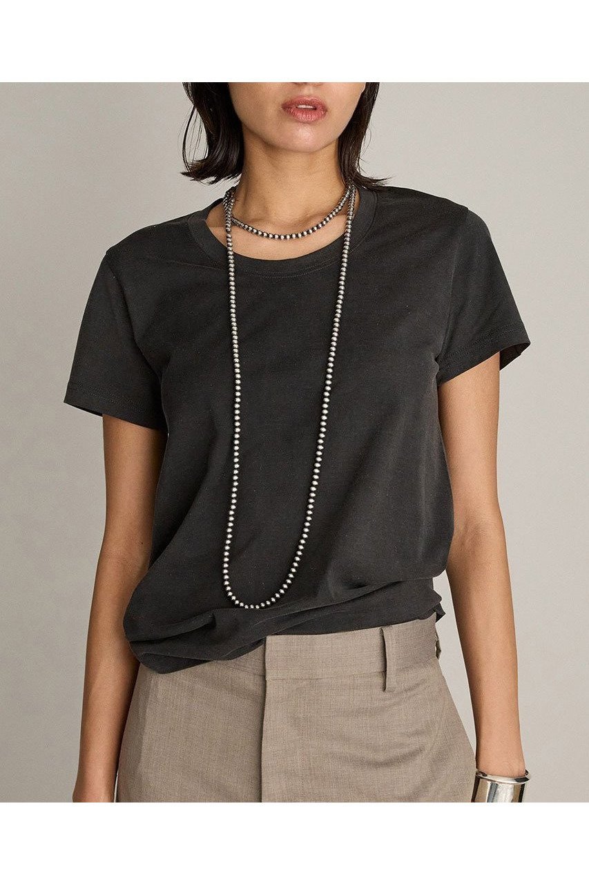 【ブリル/BRILL】のビンテージライククルーネックTシャツ インテリア・キッズ・メンズ・レディースファッション・服の通販 founy(ファニー) 　ファッション　Fashion　レディースファッション　WOMEN　トップス・カットソー　Tops/Tshirt　シャツ/ブラウス　Shirts/Blouses　ロング / Tシャツ　T-Shirts　カットソー　Cut and Sewn　コンパクト　Compact　ショート　Short　シンプル　Simple　スリーブ　Sleeve　ラウンド　Round　ワーク　Work　ヴィンテージ　Vintage　NEW・新作・新着・新入荷　New Arrivals　チャコールグレー|ID: prp329100004570116 ipo3291000000032335143