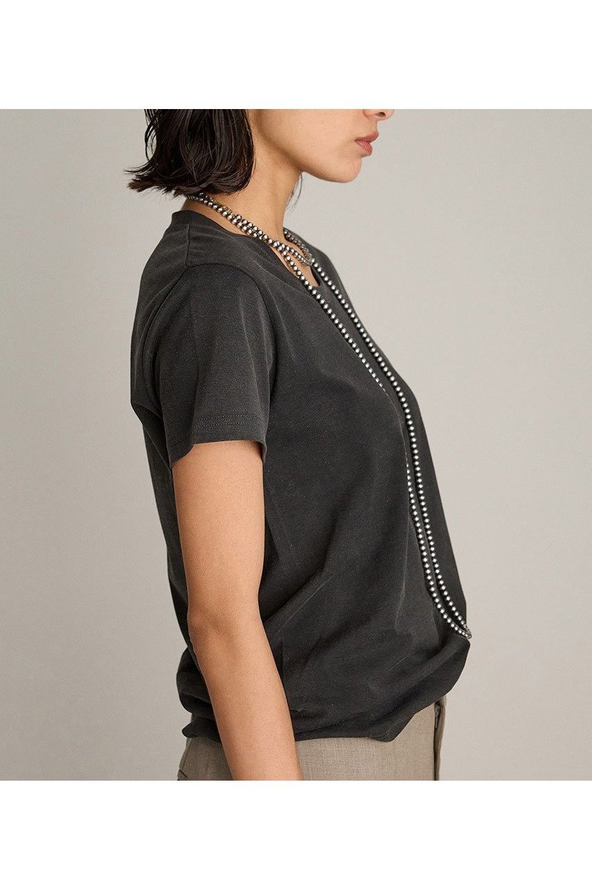 【ブリル/BRILL】のビンテージライククルーネックTシャツ 人気、トレンドファッション・服の通販 founy(ファニー) 　ファッション　Fashion　レディースファッション　WOMEN　トップス・カットソー　Tops/Tshirt　シャツ/ブラウス　Shirts/Blouses　ロング / Tシャツ　T-Shirts　カットソー　Cut and Sewn　コンパクト　Compact　ショート　Short　シンプル　Simple　スリーブ　Sleeve　ラウンド　Round　ワーク　Work　ヴィンテージ　Vintage　NEW・新作・新着・新入荷　New Arrivals　other-3|ID: prp329100004570116 ipo3291000000032335146