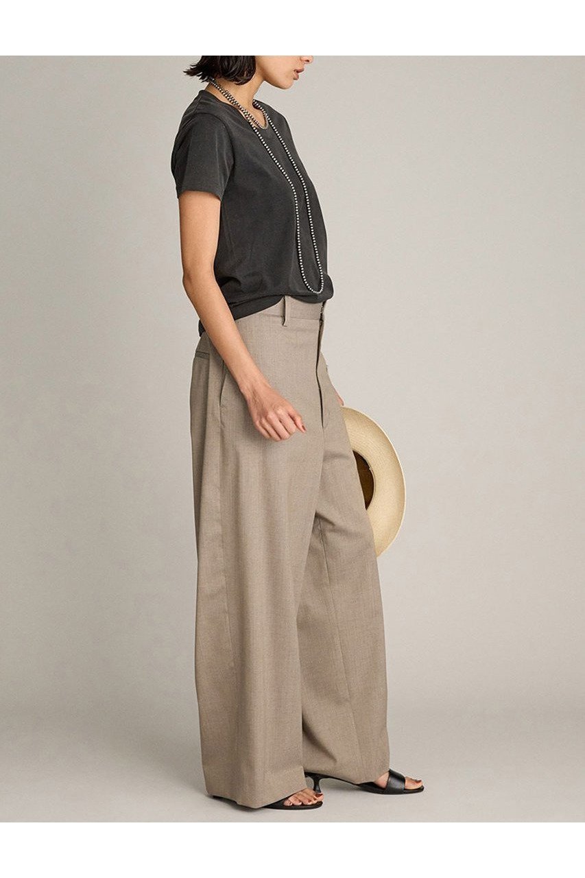 【ブリル/BRILL】のビンテージライククルーネックTシャツ 人気、トレンドファッション・服の通販 founy(ファニー) 　ファッション　Fashion　レディースファッション　WOMEN　トップス・カットソー　Tops/Tshirt　シャツ/ブラウス　Shirts/Blouses　ロング / Tシャツ　T-Shirts　カットソー　Cut and Sewn　コンパクト　Compact　ショート　Short　シンプル　Simple　スリーブ　Sleeve　ラウンド　Round　ワーク　Work　ヴィンテージ　Vintage　NEW・新作・新着・新入荷　New Arrivals　other-5|ID: prp329100004570116 ipo3291000000032335148