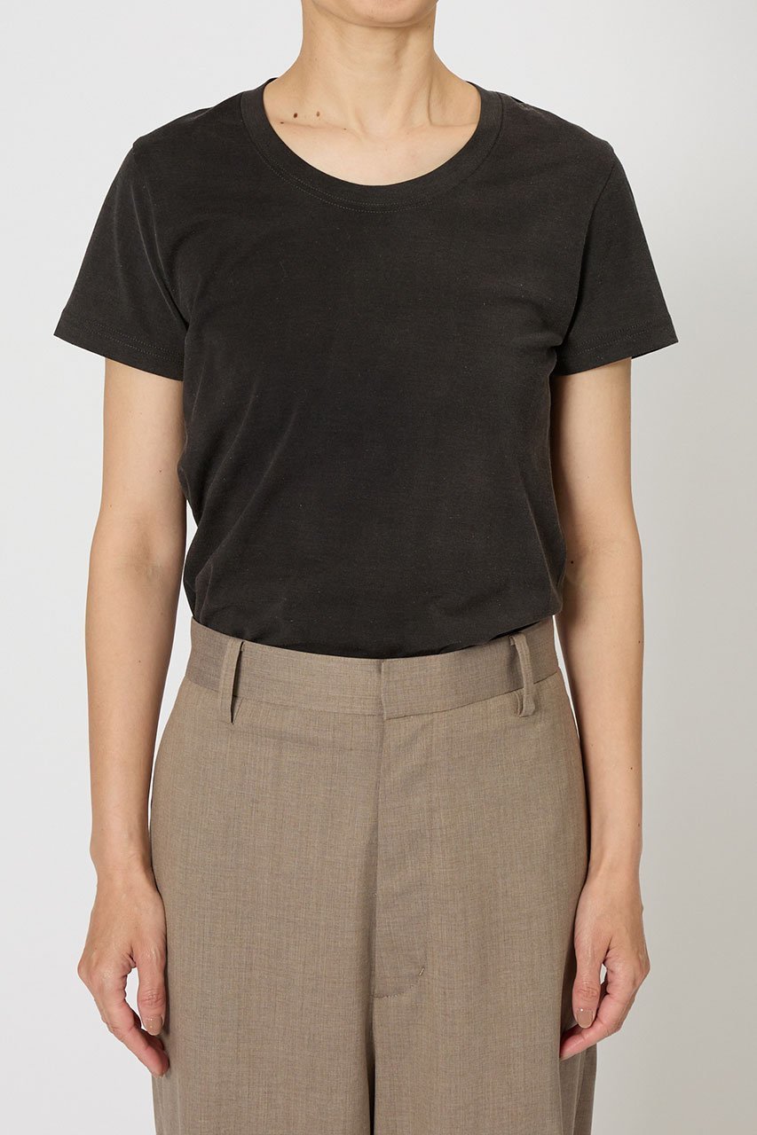 【ブリル/BRILL】のビンテージライククルーネックTシャツ 人気、トレンドファッション・服の通販 founy(ファニー) 　ファッション　Fashion　レディースファッション　Fashion for Women　トップス・カットソー　Cut & Sew Tops　シャツ・ブラウス・オフィスカジュアル　Elegant Blouses & Button-Ups　ロングTシャツ・Tシャツ　Longline T-Shirts & Tees　カットソー・ベーシックTシャツ　Cut-and-Sewn Tops / Stretch Tees & Basics　コンパクト　Compact, Small Size　ショート　Short, Short Length　シンプル　Simple, Minimal　スリーブ　Sleeve, Long Sleeve / Short Sleeve　ラウンド　Round, Round Neck　ワーク　Workwear, Utility Style　ヴィンテージ　Vintage Style　other-7|ID: prp329100004570116 ipo3291000000035968120