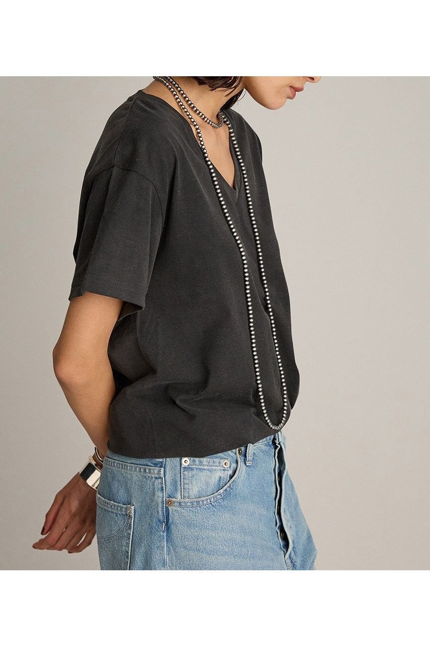 【ブリル/BRILL】のビンテージライクVネックTシャツ 人気、トレンドファッション・服の通販 founy(ファニー) 　ファッション　Fashion　レディースファッション　WOMEN　トップス・カットソー　Tops/Tshirt　シャツ/ブラウス　Shirts/Blouses　ロング / Tシャツ　T-Shirts　カットソー　Cut and Sewn　Vネック　V-Neck　ショート　Short　シンプル　Simple　スリーブ　Sleeve　ワーク　Work　ヴィンテージ　Vintage　NEW・新作・新着・新入荷　New Arrivals　other-2|ID: prp329100004570117 ipo3291000000032335158