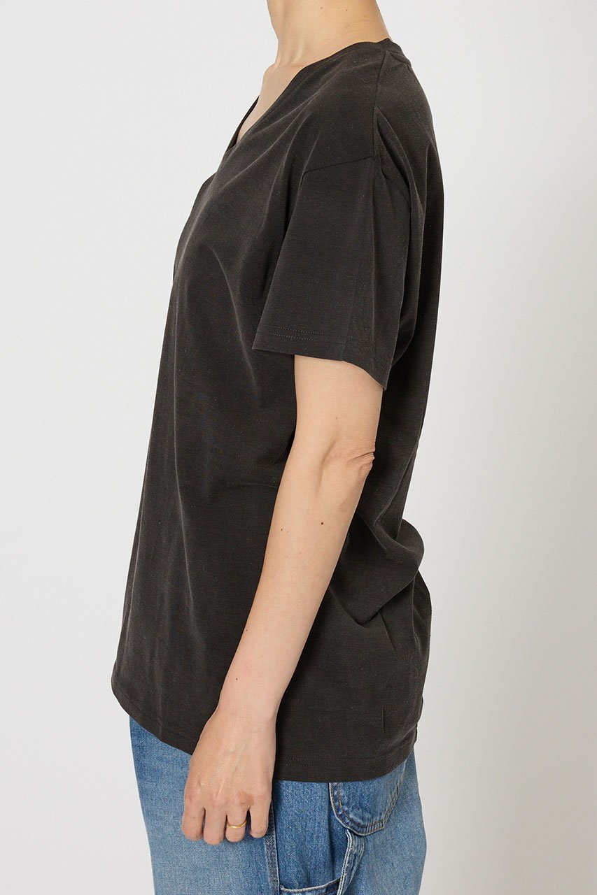 【ブリル/BRILL】のビンテージライクVネックTシャツ 人気、トレンドファッション・服の通販 founy(ファニー) 　ファッション　Fashion　レディースファッション　WOMEN　トップス・カットソー　Tops/Tshirt　シャツ/ブラウス　Shirts/Blouses　ロング / Tシャツ　T-Shirts　カットソー　Cut and Sewn　Vネック　V-Neck　ショート　Short　シンプル　Simple　スリーブ　Sleeve　ワーク　Work　ヴィンテージ　Vintage　NEW・新作・新着・新入荷　New Arrivals　other-8|ID: prp329100004570117 ipo3291000000032335167