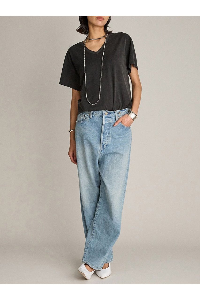 【ブリル/BRILL】のビンテージライクVネックTシャツ 人気、トレンドファッション・服の通販 founy(ファニー) 　ファッション　Fashion　レディースファッション　Fashion for Women　トップス・カットソー　Cut & Sew Tops　シャツ・ブラウス・オフィスカジュアル　Elegant Blouses & Button-Ups　ロングTシャツ・Tシャツ　Longline T-Shirts & Tees　カットソー・ベーシックTシャツ　Cut-and-Sewn Tops / Stretch Tees & Basics　Vネックトップス　V-Neck Tops / V-Cut Neckline Shirts　ショート　Short, Short Length　シンプル　Simple, Minimal　スリーブ　Sleeve, Long Sleeve / Short Sleeve　ワーク　Workwear, Utility Style　ヴィンテージ　Vintage Style　再入荷　Restock / Back in Stock　other-4|ID: prp329100004570117 ipo3291000000032769105
