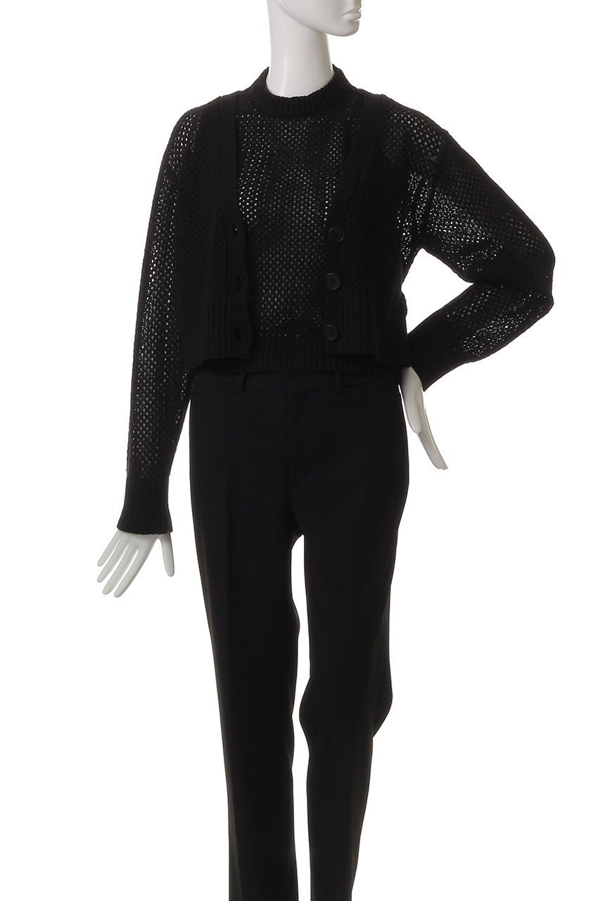 【マイ ウィークネス/MY WEAKNESS】のKnit Ensemble 人気、トレンドファッション・服の通販 founy(ファニー) 　ファッション　Fashion　レディースファッション　Fashion for Women　トップス・カットソー　Cut & Sew Tops　ニット　Knit Tops & Sweaters　アンサンブルニット　Knit Ensembles & Twin Sets　シャツ・ブラウス・オフィスカジュアル　Elegant Blouses & Button-Ups　ロングTシャツ・Tシャツ　Longline T-Shirts & Tees　カットソー・ベーシックTシャツ　Cut-and-Sewn Tops / Stretch Tees & Basics　アンサンブル　Ensemble Set　カーディガン　Cardigan, Knitwear　クロップド　Cropped, Short Length　ショート　Short, Short Length　シンプル　Simple, Minimal　スリーブ　Sleeve, Long Sleeve / Short Sleeve　ノースリーブ　Sleeveless, No-Sleeve　バランス　Balance, Style Balance　メッシュ　Mesh, Net Fabric　夏　Summer　長袖　Long Sleeve, Full Sleeve　other-6|ID: prp329100004570121 ipo3291000000032794898