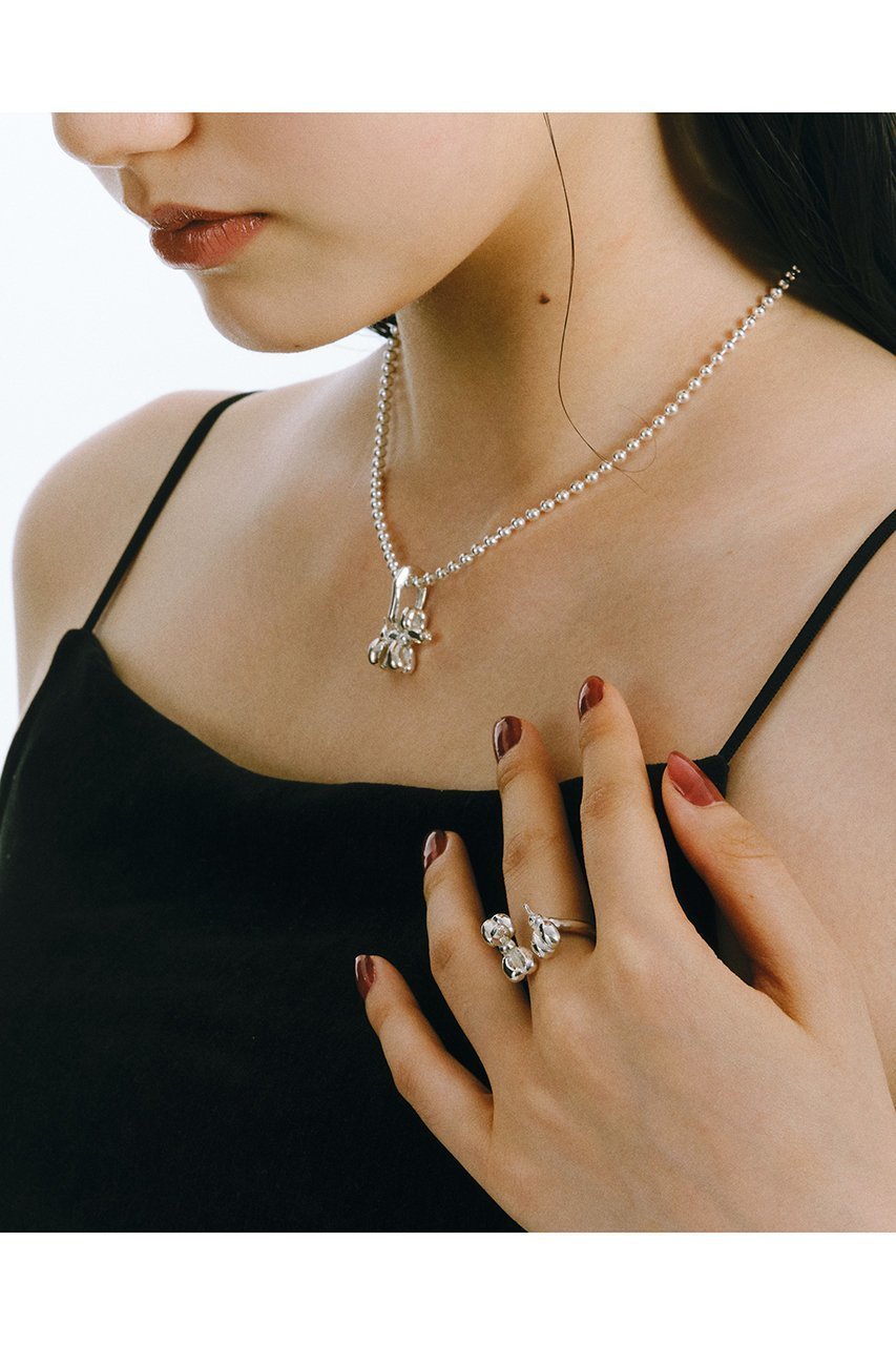 【メゾンドパルス/MAISON DPULSE】のDogs charm ネックレス 人気、トレンドファッション・服の通販 founy(ファニー) 　ファッション　Fashion　レディースファッション　Fashion for Women　ジュエリー　Jewelry　ネックレス　Necklaces & Pendants　チェーン　Chain, Chain Strap　チャーム　Charm, Pendant　ネックレス　Necklace, Pendant Necklace　バルーン　Balloon, Balloon Silhouette　モチーフ　Motif, Design Theme　犬　Dog　other-2|ID: prp329100004570129 ipo3291000000035637680