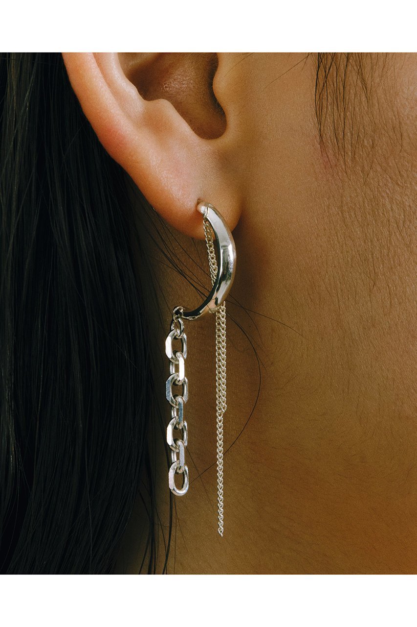 【メゾンドパルス/MAISON DPULSE】のPlate chain ピアス 人気、トレンドファッション・服の通販 founy(ファニー) 　ファッション　Fashion　レディースファッション　WOMEN　ジュエリー　Jewelry　リング　Rings　イヤリング　Earrings　イヤリング　Earrings　チェーン　Chain　NEW・新作・新着・新入荷　New Arrivals　other-2|ID: prp329100004570132 ipo3291000000032335293