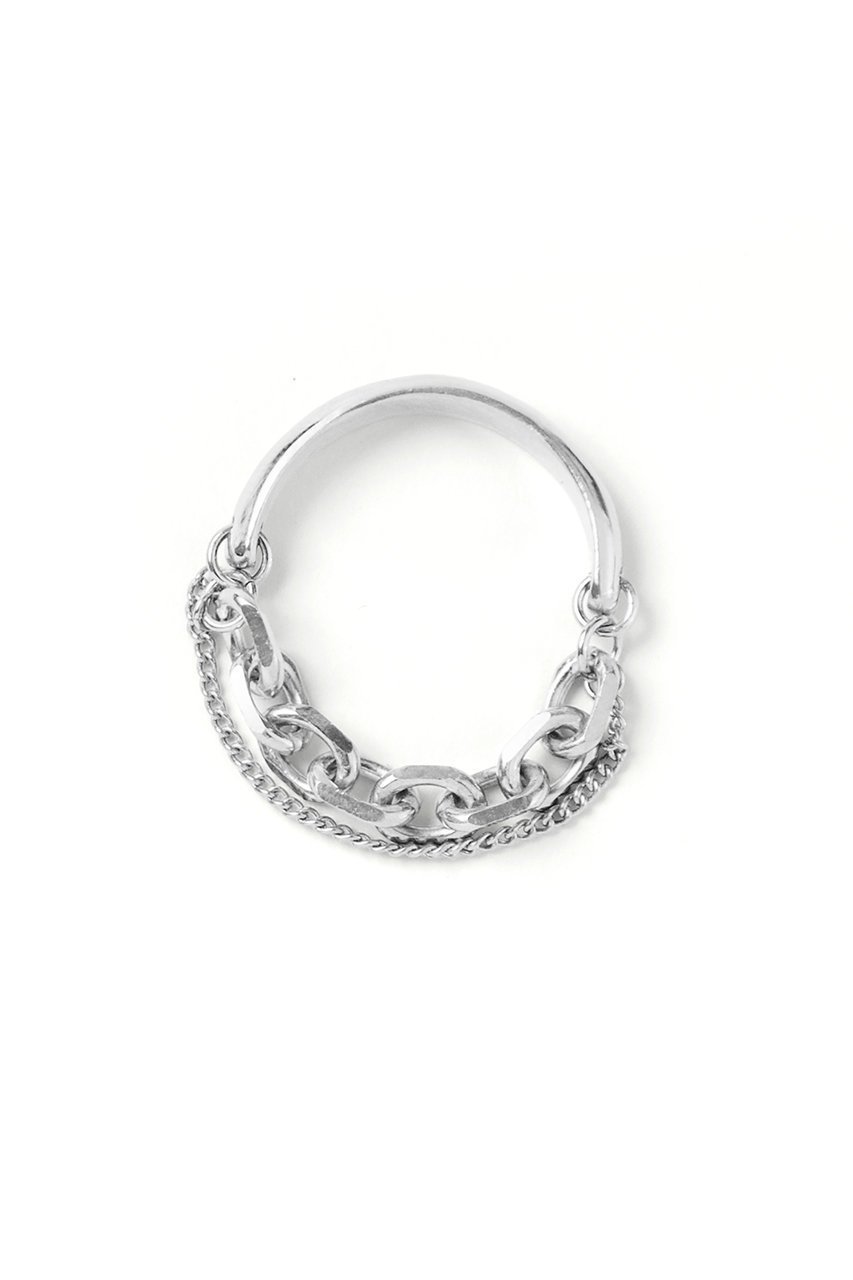 【メゾンドパルス/MAISON DPULSE】のPlate chain リング 人気、トレンドファッション・服の通販 founy(ファニー) 　ファッション　Fashion　レディースファッション　WOMEN　チェーン　Chain　NEW・新作・新着・新入荷　New Arrivals　 other-1|ID: prp329100004570134 ipo3291000000032335298