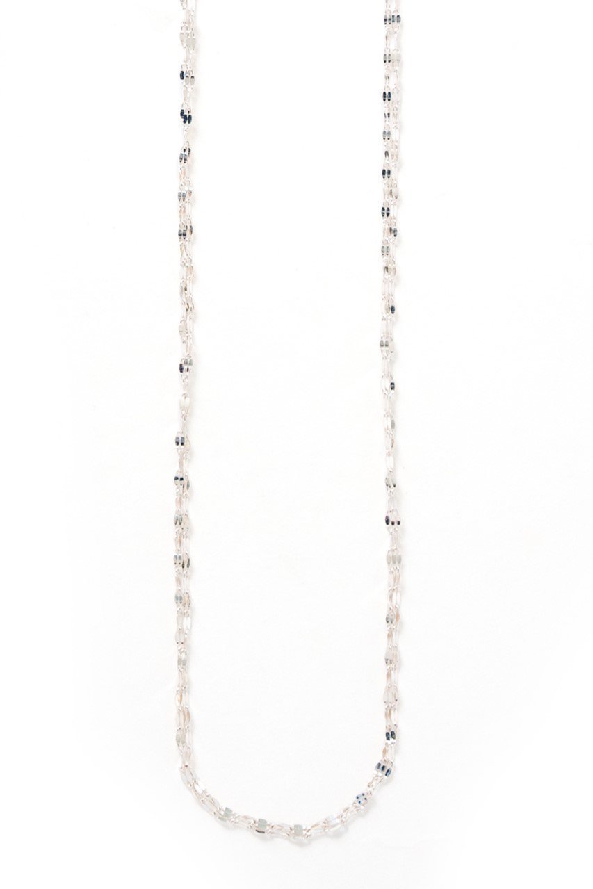 【メゾンドパルス/MAISON DPULSE】のDolce ネックレス インテリア・キッズ・メンズ・レディースファッション・服の通販 founy(ファニー) 　ファッション　Fashion　レディースファッション　Fashion for Women　ジュエリー　Jewelry　ネックレス　Necklaces & Pendants　チェーン　Chain, Chain Strap　ネックレス　Necklace, Pendant Necklace　シルバー|ID: prp329100004570138 ipo3291000000035661066