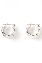 【メゾンドパルス/MAISON DPULSE】のCrossing ピアス 人気、トレンドファッション・服の通販 founy(ファニー) ファッション Fashion レディースファッション Fashion for Women ジュエリー Jewelry ファッションリング Fashion Rings イヤリング・フープ・ドロップタイプ Hoop, Drop & Clip Earrings イヤリング Earrings シルバー Silver, Metallic Silver シンプル Simple, Minimal フォルム Silhouette, Form thumbnail シルバー|ID: prp329100004570139 ipo3291000000036178780