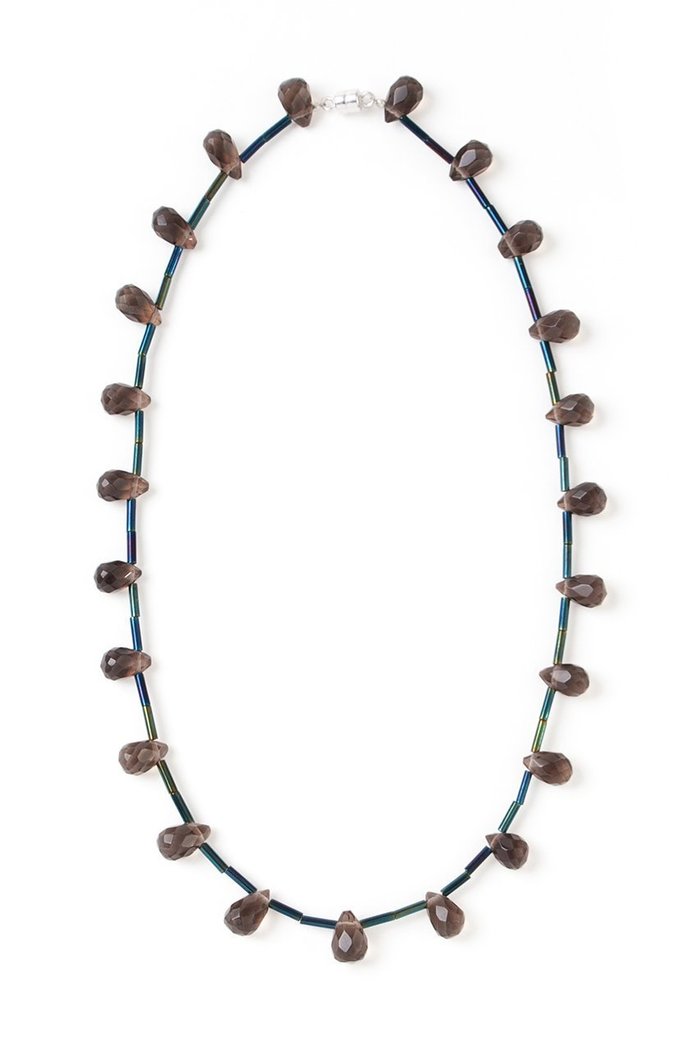 【メゾンドパルス/MAISON DPULSE】のSmokey quartz beads ネックレス インテリア・キッズ・メンズ・レディースファッション・服の通販 founy(ファニー) https://founy.com/ ファッション Fashion レディースファッション WOMEN ジュエリー Jewelry ネックレス Necklaces シルバー Silver シンプル Simple ストーン Stone ネックレス Necklace モダン Modern NEW・新作・新着・新入荷 New Arrivals |ID: prp329100004570143 ipo3291000000032335340