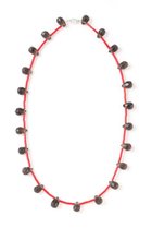 【メゾンドパルス/MAISON DPULSE】のSmokey quartz beads ネックレス レッド|ID: prp329100004570143 ipo3291000000036003275