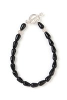 【メゾンドパルス/MAISON DPULSE】のOnyx lariat ブレスレット 人気、トレンドファッション・服の通販 founy(ファニー) ファッション Fashion レディースファッション Fashion for Women ジュエリー Jewelry チェーン＆カフブレスレット Cuff & Chain Bracelets バングル・カフブレスレット Bangles & Cuff Bracelets おすすめ Recommended / Our Picks シルバー Silver, Metallic Silver シンプル Simple, Minimal フォルム Silhouette, Form ブレスレット Bracelet, Wristband |ID:prp329100004570144