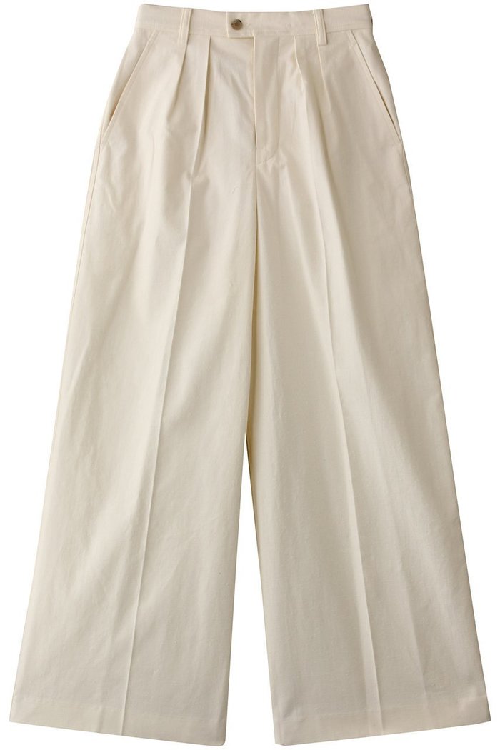 【マイ ウィークネス/MY WEAKNESS】のWide Pantalon インテリア・キッズ・メンズ・レディースファッション・服の通販 founy(ファニー) https://founy.com/ ファッション Fashion レディースファッション Fashion for Women パンツ Pants & Trousers おすすめ Recommended / Our Picks シンプル Simple, Minimal ツイル Twist, Twisted Detail ネップ Nepp, Slub Yarn バランス Balance, Style Balance ベーシック Basic, Essential リラックス Relax, Relaxed Fit ワイド Wide, Wide Fit エレガント 上品 Elegant 夏 Summer 定番 Standard, Basic Item 春 Spring S/S・春夏 SS, Spring/Summer, Warm Season |ID: prp329100004570158 ipo3291000000035003496