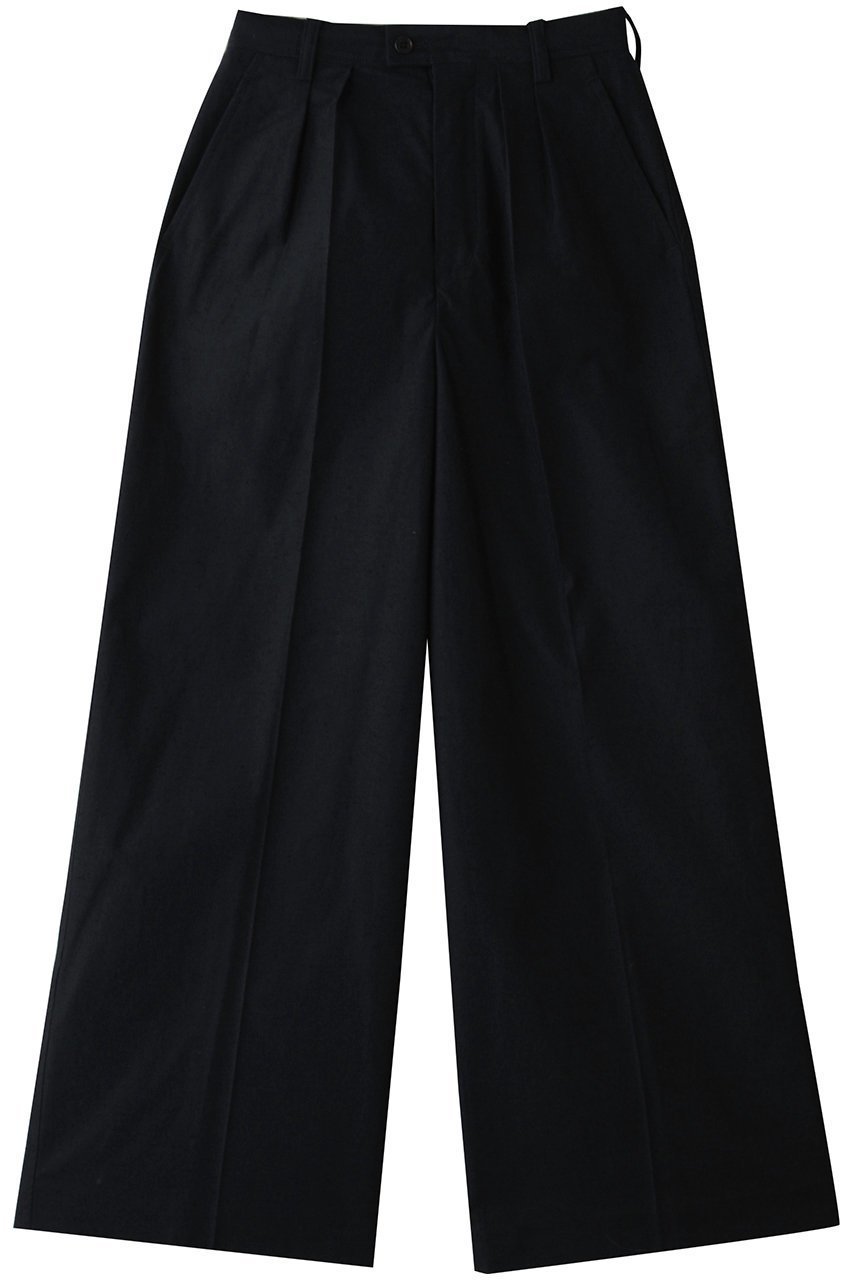 【マイ ウィークネス/MY WEAKNESS】のWide Pantalon インテリア・キッズ・メンズ・レディースファッション・服の通販 founy(ファニー) ファッション Fashion レディースファッション Fashion for Women パンツ Pants & Trousers おすすめ Recommended / Our Picks シンプル Simple, Minimal ツイル Twist, Twisted Detail ネップ Nepp, Slub Yarn バランス Balance, Style Balance ベーシック Basic, Essential リラックス Relax, Relaxed Fit ワイド Wide, Wide Fit エレガント 上品 Elegant 夏 Summer 定番 Standard, Basic Item 春 Spring S/S・春夏 SS, Spring/Summer, Warm Season NAVY|ID: prp329100004570158 ipo3291000000035003499
