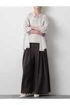 【ヒューエルミュージアム/hueLe Museum】の【STUMBLY】Cross Tack Wide Pants 人気、トレンドファッション・服の通販 founy(ファニー) ファッション Fashion レディースファッション WOMEN パンツ Pants ジャージ Jersey ドレープ Drape パターン Pattern フレア Flare フロント Front マニッシュ Mannish NEW・新作・新着・新入荷 New Arrivals thumbnail グレー|ID: prp329100004570161 ipo3291000000032335461