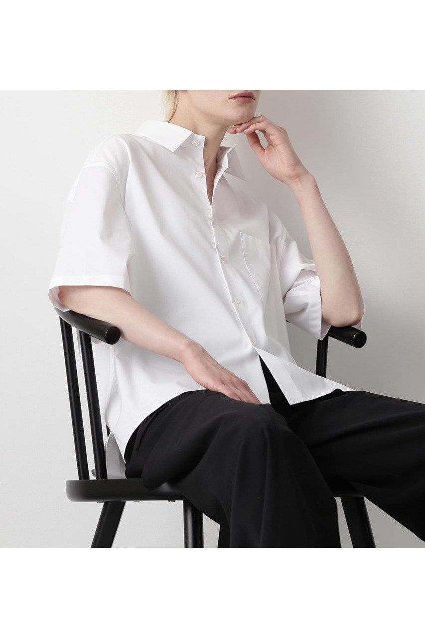 【ヒューエルミュージアム/hueLe Museum】の【STUMBLY】Half Sleeve Shirt 人気、トレンドファッション・服の通販 founy(ファニー) 　ファッション　Fashion　レディースファッション　WOMEN　トップス・カットソー　Tops/Tshirt　シャツ/ブラウス　Shirts/Blouses　ショート　Short　シンプル　Simple　スリーブ　Sleeve　タイプライター　Typewriter　 other-1|ID: prp329100004570163 ipo3291000000032335477