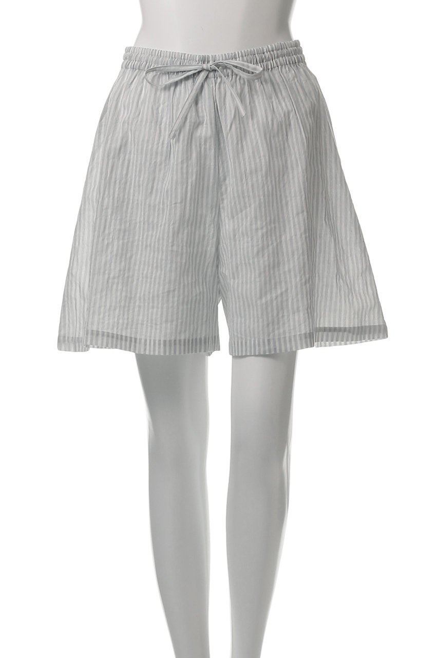 【ナナデコール/nanadecor】のユーカリストライプショートパンツ 人気、トレンドファッション・服の通販 founy(ファニー) 　ファッション　Fashion　レディースファッション　WOMEN　パンツ　Pants　ハーフ / ショートパンツ　Short Pants　おすすめ　Recommend　お家時間・ステイホーム　Home Time/Stay Home　サマー　Summer　ショート　Short　ストライプ　Stripe　フレア　Flare　リラックス　Relax　NEW・新作・新着・新入荷　New Arrivals　旅行　Travel　other-2|ID: prp329100004570171 ipo3291000000032335710