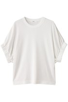【エブール/ebure】の【6/6 0:00販売開始】ブライトテレコ ギャザーカットソー 人気、トレンドファッション・服の通販 founy(ファニー) ファッション Fashion レディースファッション WOMEN トップス・カットソー Tops/Tshirt シャツ/ブラウス Shirts/Blouses ロング / Tシャツ T-Shirts カットソー Cut and Sewn 2025年 2025 おすすめ Recommend カットソー Cut And Sew ギャザー Gather ショート Short スリーブ Sleeve テレコ Tereko ブラウジング Browsing ボトム Bottom A/W・秋冬 Aw・Autumn/Winter・Fw・Fall-Winter thumbnail ホワイト|ID: prp329100004571497 ipo3291000000032347117