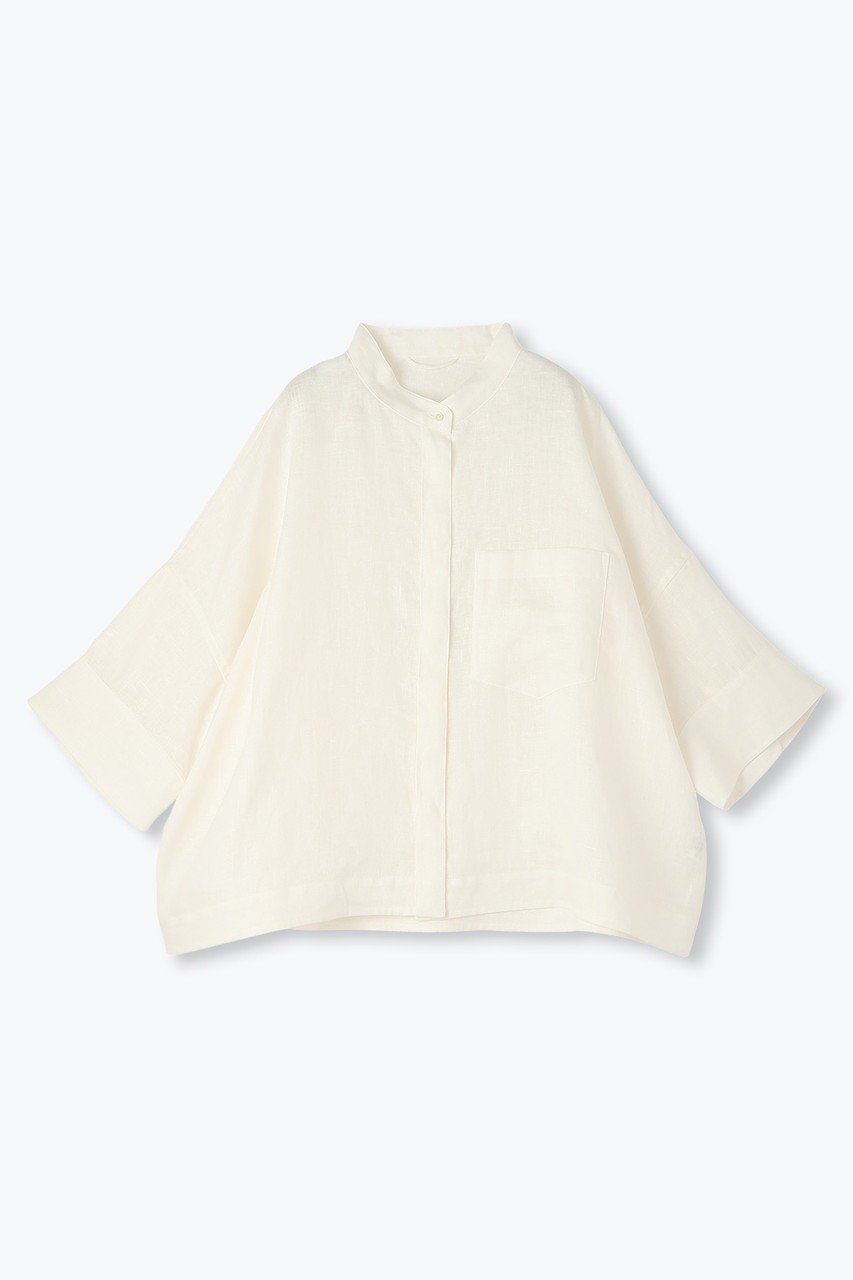 【レリル/lelill】のリネンワイドシャツ 人気、トレンドファッション・服の通販 founy(ファニー) 　ファッション　Fashion　レディースファッション　Fashion for Women　トップス・カットソー　Cut & Sew Tops　シャツ・ブラウス・オフィスカジュアル　Elegant Blouses & Button-Ups　ショート　Short, Short Length　スリーブ　Sleeve, Long Sleeve / Short Sleeve　リネン　Linen, Linen Fabric　ワイド　Wide, Wide Fit　再入荷　Restock / Back in Stock　夏　Summer　定番　Standard, Basic Item　 other-1|ID: prp329100004571499 ipo3291000000032347133