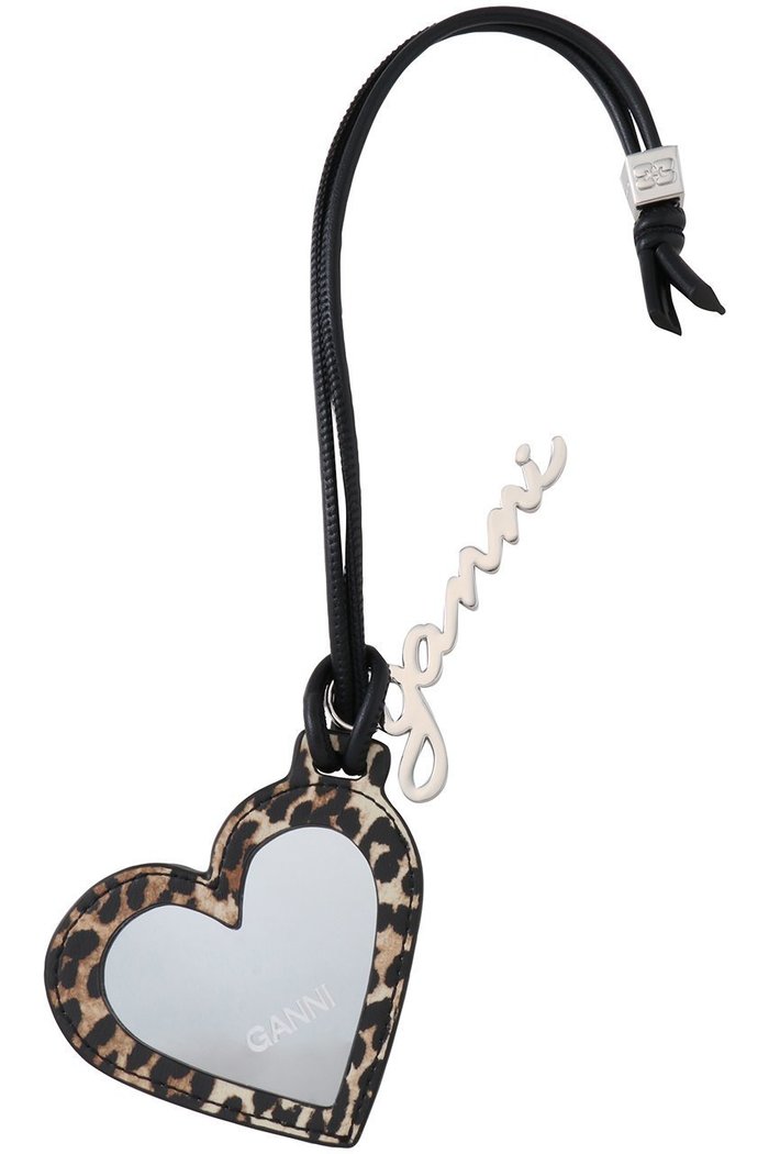 【ガニー/GANNI】のGanni Bou ハート ミラー プリント インテリア・キッズ・メンズ・レディースファッション・服の通販 founy(ファニー) https://founy.com/ ファッション Fashion レディースファッション Fashion for Women おすすめ Recommended / Our Picks エレガント 上品 Elegant チャーム Charm, Pendant プリント Print, Printed Pattern ポーチ Pouch, Small Case モチーフ Motif, Design Theme ラップ Wrap, Wrap Design レオパード Leopard, Animal Print |ID: prp329100004571502 ipo3291000000035340411