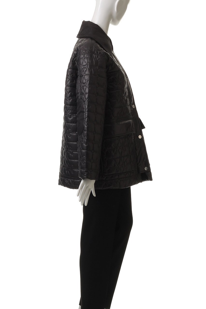 【ガニー/GANNI】のシャイニー キルト ミディ ジャケット 人気、トレンドファッション・服の通販 founy(ファニー) 　ファッション　Fashion　レディースファッション　Fashion for Women　アウター　Coat / Outerwear Collection　レディースジャケット・軽アウター　Jackets　キルティング　Quilted, Quilting　キルト　Quilt, Quilted Fabric　シャイニー　Shiny, Glossy Finish　ジャケット　Jacket, Outerwear　モダン　Modern, Contemporary　ワイド　Wide, Wide Fit　other-3|ID: prp329100004571503 ipo3291000000035340422