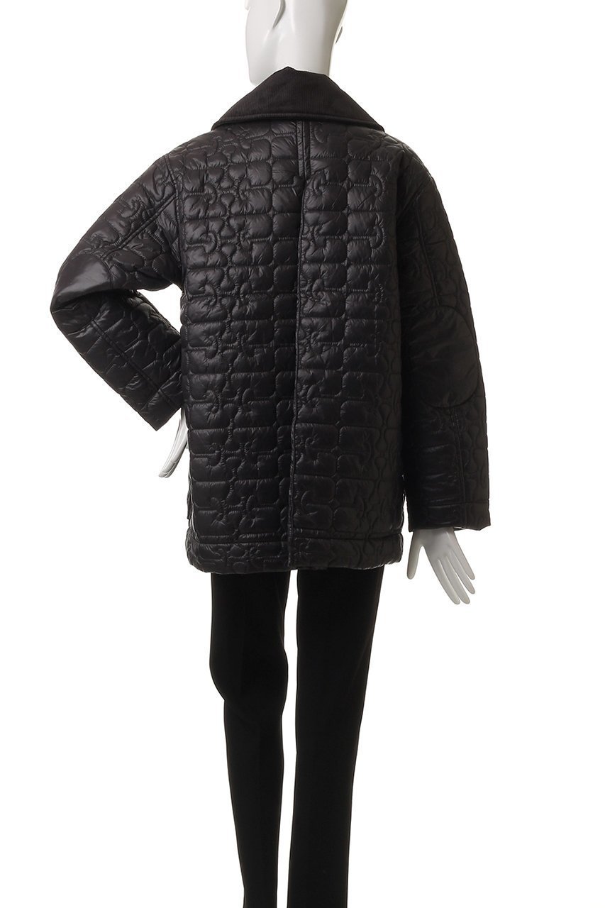 【ガニー/GANNI】のシャイニー キルト ミディ ジャケット 人気、トレンドファッション・服の通販 founy(ファニー) 　ファッション　Fashion　レディースファッション　Fashion for Women　アウター　Coat / Outerwear Collection　レディースジャケット・軽アウター　Jackets　キルティング　Quilted, Quilting　キルト　Quilt, Quilted Fabric　シャイニー　Shiny, Glossy Finish　ジャケット　Jacket, Outerwear　モダン　Modern, Contemporary　ワイド　Wide, Wide Fit　other-4|ID: prp329100004571503 ipo3291000000035340424