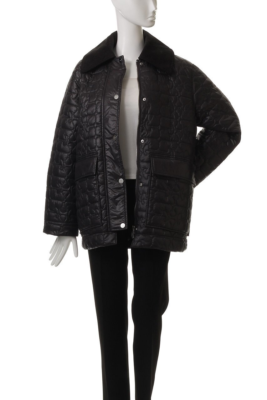 【ガニー/GANNI】のシャイニー キルト ミディ ジャケット 人気、トレンドファッション・服の通販 founy(ファニー) 　ファッション　Fashion　レディースファッション　Fashion for Women　アウター　Coat / Outerwear Collection　レディースジャケット・軽アウター　Jackets　キルティング　Quilted, Quilting　キルト　Quilt, Quilted Fabric　シャイニー　Shiny, Glossy Finish　ジャケット　Jacket, Outerwear　モダン　Modern, Contemporary　ワイド　Wide, Wide Fit　other-7|ID: prp329100004571503 ipo3291000000035340429