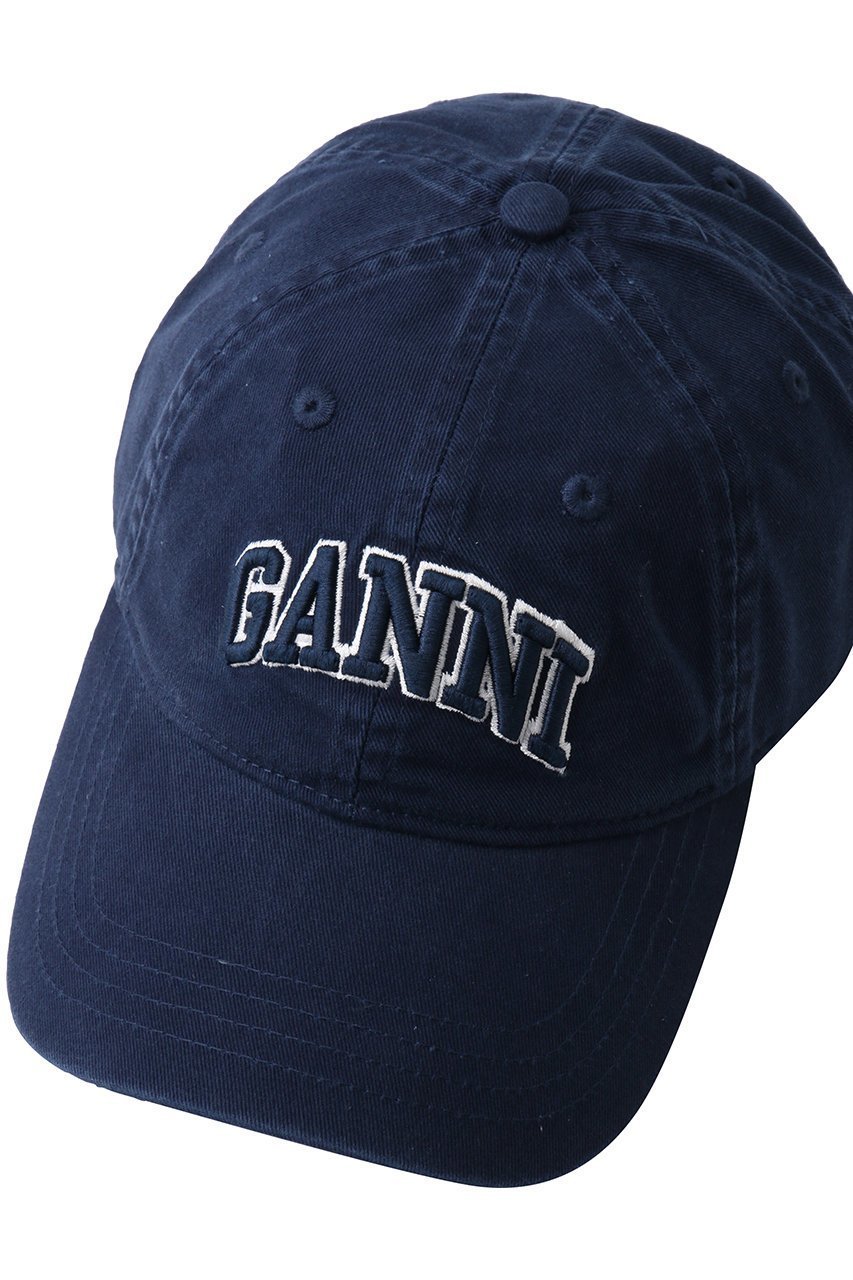 【ガニー/GANNI】のWashed コットン キャンバス キャップ 人気、トレンドファッション・服の通販 founy(ファニー) 　ファッション　Fashion　レディースファッション　WOMEN　帽子　Hats　2025年　2025　キャップ　Cap　キャンバス　Canvas　シンプル　Simple　フロント　Front　帽子　Hat　A/W・秋冬　Aw・Autumn/Winter・Fw・Fall-Winter　other-4|ID: prp329100004571505 ipo3291000000032347191