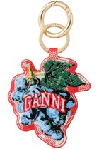 【ガニー/GANNI】のキーリング ベルベット レッドアラート|ID: prp329100004571506 ipo3291000000032347193