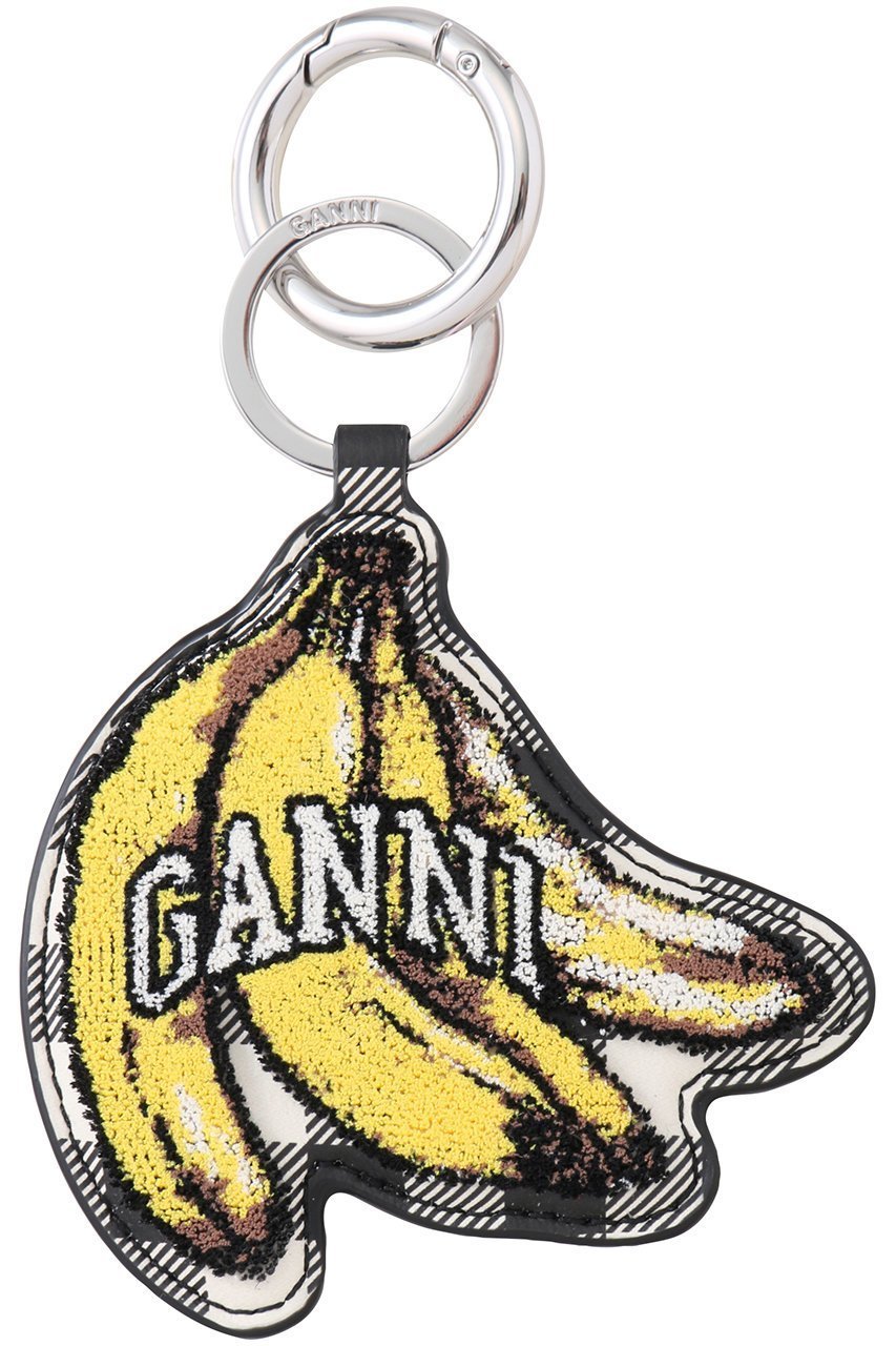 【ガニー/GANNI】のキーリング ベルベット インテリア・キッズ・メンズ・レディースファッション・服の通販 founy(ファニー) 　ファッション　Fashion　レディースファッション　Fashion for Women　2025年　2025　2025-2026秋冬・A/W　Autumn/Winter 2025–26 AW25–26　おすすめ　Recommended / Our Picks　チャーム　Charm, Pendant　ベルベット　Velvet, Velvety　モチーフ　Motif, Design Theme　ラップ　Wrap, Wrap Design　A/W・秋冬　Autumn/Winter　ブラック|ID: prp329100004571506 ipo3291000000032347194