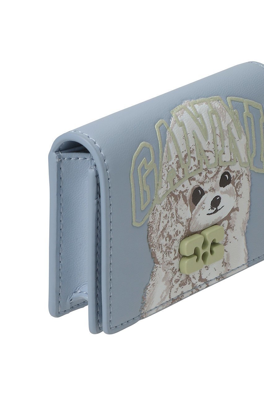 【ガニー/GANNI】のGanni Bou カード ホルダー ウィズ フラップ アニマル 人気、トレンドファッション・服の通販 founy(ファニー) 　ファッション　Fashion　レディースファッション　WOMEN　財布　Wallets　カードケース/名刺入れ　Card Cases　2025年　2025　なめらか　Smooth　アニマル　Animal　コンパクト　Compact　チャーム　Charm　トレンド　Trend　ファブリック　Fabric　フラップ　Flap　ポケット　Pocket　リュクス　Luxe　エレガント 上品　Elegant　A/W・秋冬　Aw・Autumn/Winter・Fw・Fall-Winter　財布　Wallet　other-4|ID: prp329100004571507 ipo3291000000032347203