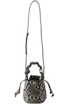 【ガニー/GANNI】のGanni Bou バケット ミニ スネーク イーグレット|ID: prp329100004571508 ipo3291000000035930766