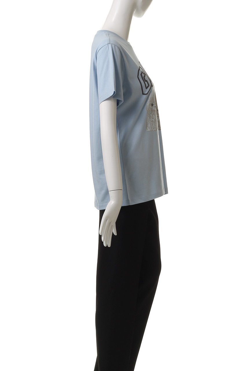 【ガニー/GANNI】のベーシック コットン ジャージー アニマル リラックス Tシャツ 人気、トレンドファッション・服の通販 founy(ファニー) 　ファッション　Fashion　レディースファッション　Fashion for Women　トップス・カットソー　Cut & Sew Tops　シャツ・ブラウス・オフィスカジュアル　Elegant Blouses & Button-Ups　ロングTシャツ・Tシャツ　Longline T-Shirts & Tees　カットソー・ベーシックTシャツ　Cut-and-Sewn Tops / Stretch Tees & Basics　2025年　2025　2025-2026秋冬・A/W　Autumn/Winter 2025–26 AW25–26　アニマル　Animal Print　ショート　Short, Short Length　スリーブ　Sleeve, Long Sleeve / Short Sleeve　プリント　Print, Printed Pattern　ベーシック　Basic, Essential　リラックス　Relax, Relaxed Fit　A/W・秋冬　Autumn/Winter　other-3|ID: prp329100004571510 ipo3291000000032347219