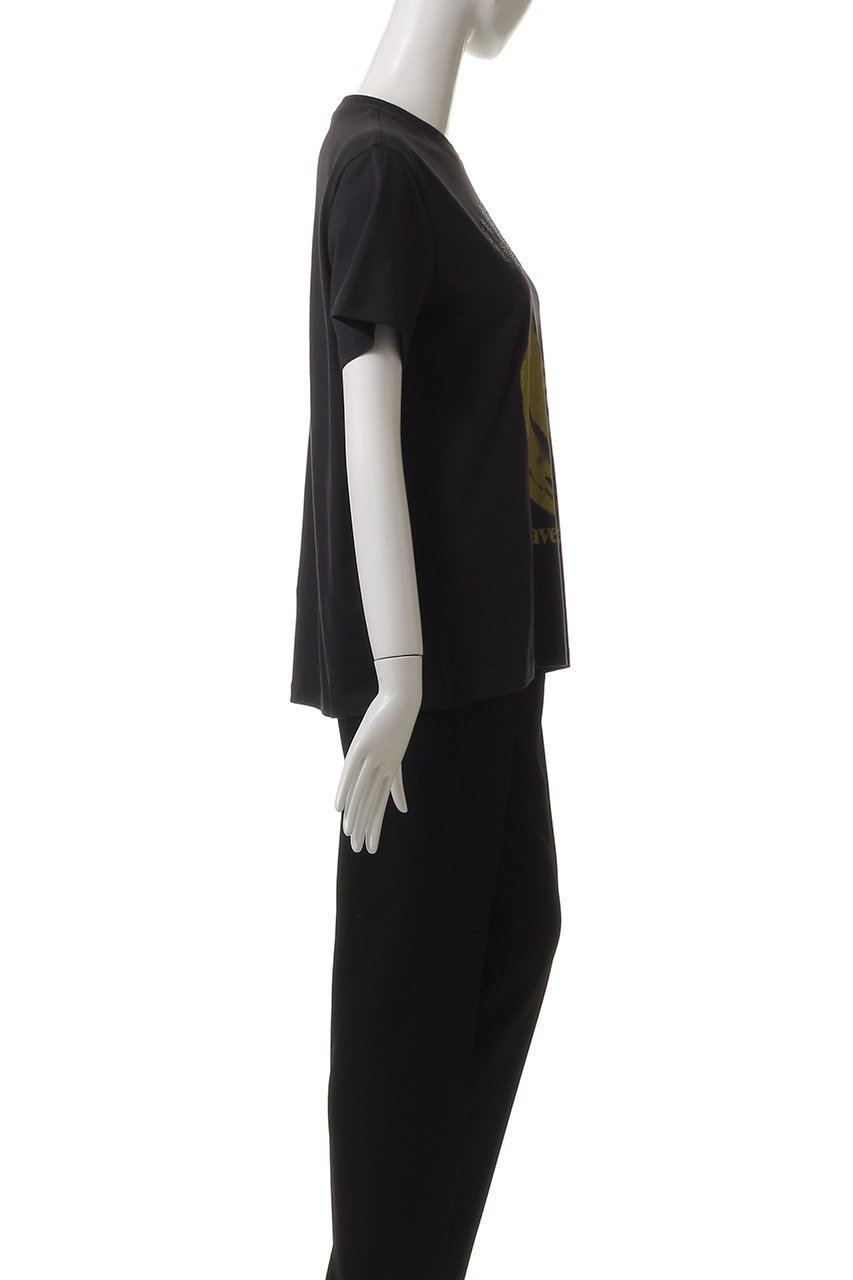 【ガニー/GANNI】のベーシック コットン ジャージー バナナ リラックス Tシャツ 人気、トレンドファッション・服の通販 founy(ファニー) 　ファッション　Fashion　レディースファッション　WOMEN　トップス・カットソー　Tops/Tshirt　シャツ/ブラウス　Shirts/Blouses　ロング / Tシャツ　T-Shirts　カットソー　Cut and Sewn　2025年　2025　ショート　Short　ジャージー　Jersey　スリーブ　Sleeve　プリント　Print　ベーシック　Basic　モチーフ　Motif　リラックス　Relax　定番　Standard　無地　Plain Color　A/W・秋冬　Aw・Autumn/Winter・Fw・Fall-Winter　other-3|ID: prp329100004571511 ipo3291000000032347225