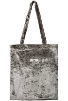 【ウーア/Uhr】の【Friendship Projects】バイカラー ベロアトートバッグ グレー×ダスティパープル|ID: prp329100004571515 ipo3291000000035102534