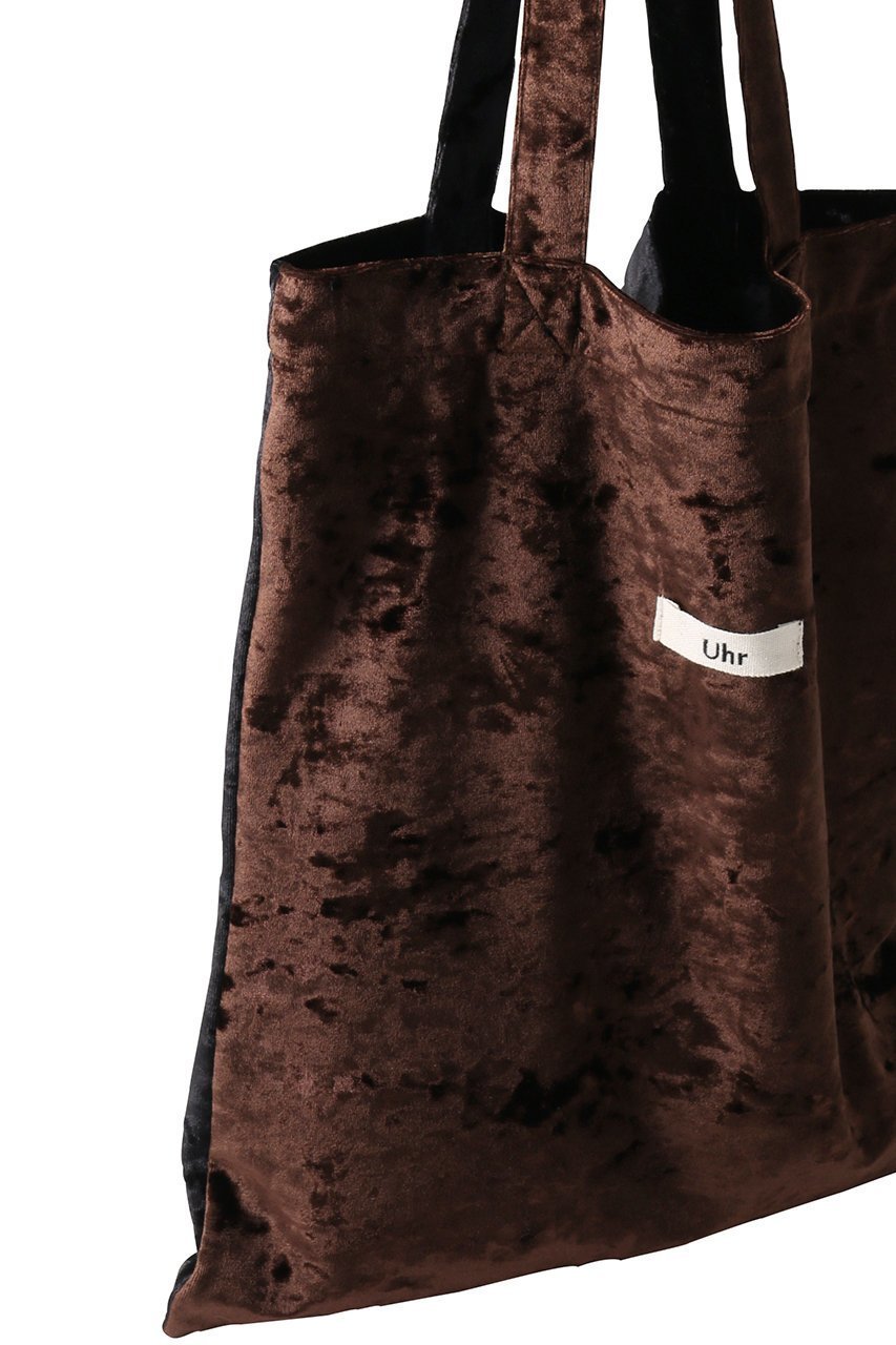 【ウーア/Uhr】の【Friendship Projects】バイカラー ベロアトートバッグ 人気、トレンドファッション・服の通販 founy(ファニー) 　ファッション　Fashion　レディースファッション　Fashion for Women　トップス・カットソー　Cut & Sew Tops　ベロアトップス　Velour Tops / Velvet-Look Items　バッグ　Bags　なめらか　Smooth, Silky Texture　ベロア　Velour, Soft Velvet　リュクス　Luxury, Elegant, High-End, Chic　エレガント 上品　Elegant　other-4|ID: prp329100004571515 ipo3291000000035102538