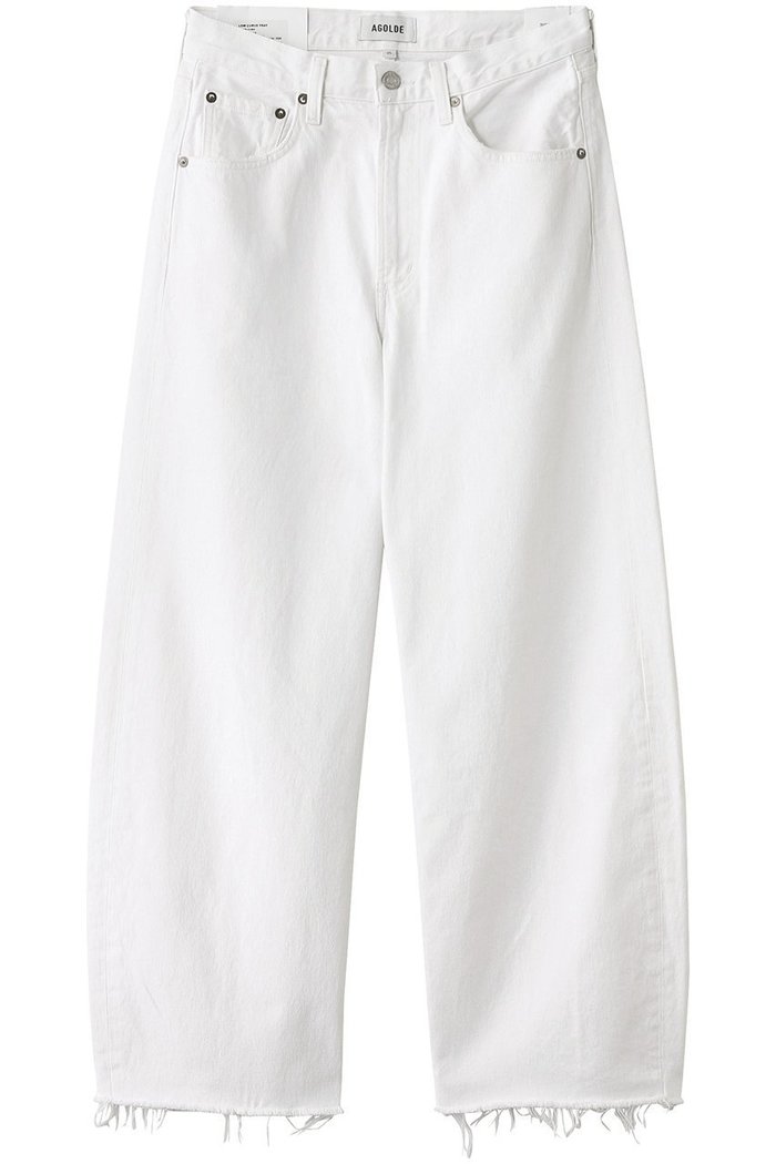 【シチズンズ オブ ヒューマニティー/CITIZENS OF HUMANITY】の【AGOLDE】LOW CURVE FRAY デニムパンツ インテリア・キッズ・メンズ・レディースファッション・服の通販 founy(ファニー) https://founy.com/ ファッション Fashion レディースファッション Fashion for Women パンツ Pants & Trousers デニムパンツ・ジーンズ・美脚デニム Denim Jeans & Pants デニム Denim, Jeans Material バランス Balance, Style Balance 再入荷 Restock / Back in Stock 定番 Standard, Basic Item |ID: prp329100004571518 ipo3291000000036200960