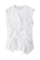 【ランバン オン ブルー/LANVIN en Bleu】のドロストギャザーノースリーブカットソー オフ|ID: prp329100004571522 ipo3291000000036200976