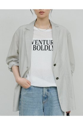 【ガリャルダガランテ/GALLARDAGALANTE】のシアーテーラードジャケット 人気、トレンドファッション・服の通販 founy(ファニー) ファッション Fashion レディースファッション WOMEN アウター Coat Outerwear ジャケット Jackets テーラードジャケット Tailored Jackets ジャケット Jacket NEW・新作・新着・新入荷 New Arrivals |ID:prp329100004571529